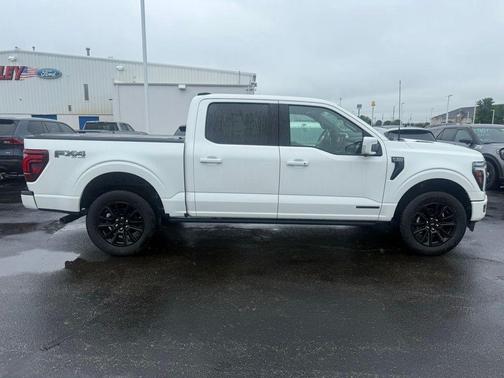 White Metallic 2025 Ford F-150 Platinum