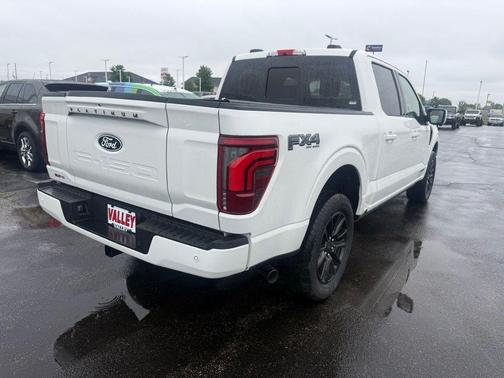 White Metallic 2025 Ford F-150 Platinum