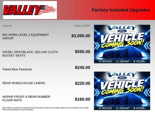 Patriot Blue Pearlcoat 2023 RAM 1500 Big Horn