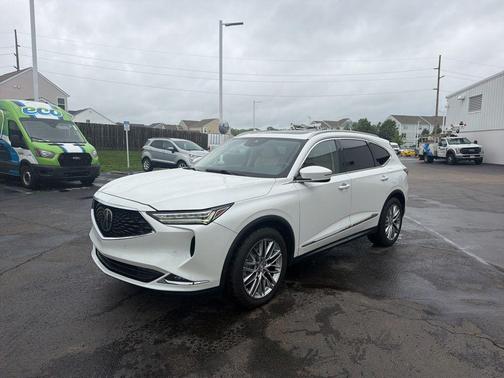 Platinum White Pearl 2022 Acura MDX Advance