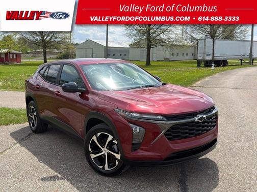 Crimson Metallic 2024 Chevrolet Trax 1RS