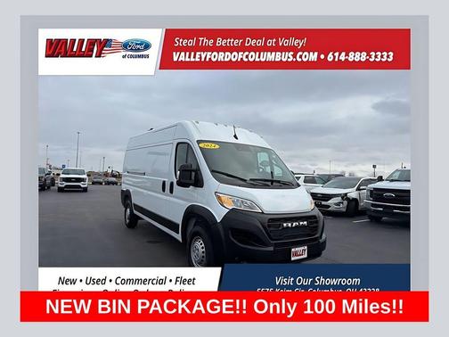 Bright White Clearcoat 2024 RAM ProMaster 2500 High Roof