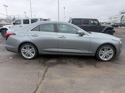 Silver Metallic 2023 Cadillac CT4 Premium Luxury