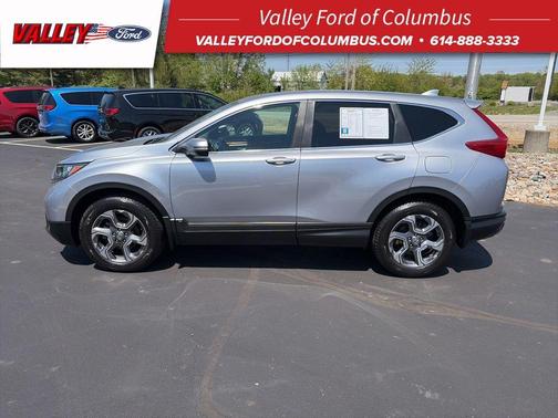 Lunar Silver Metallic 2017 Honda CR-V EX-L