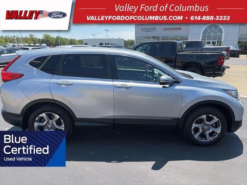 Lunar Silver Metallic 2017 Honda CR-V EX-L