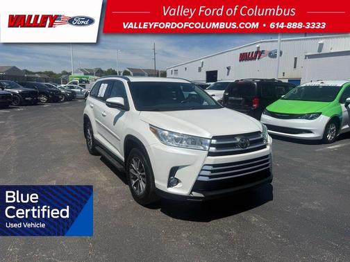 Blizzard Pearl 2019 Toyota Highlander XLE