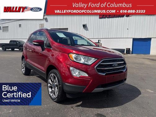Ruby Red Metallic 2020 Ford EcoSport Titanium