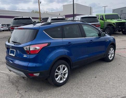 Blue 2018 Ford Escape SEL