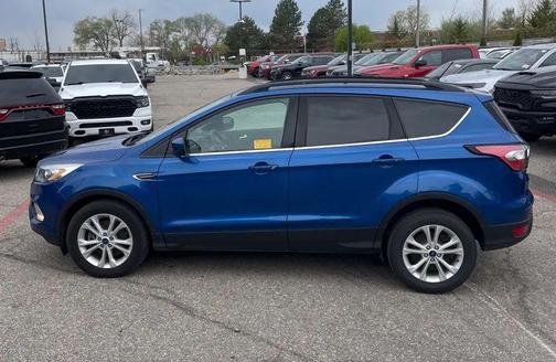 Blue 2018 Ford Escape SEL