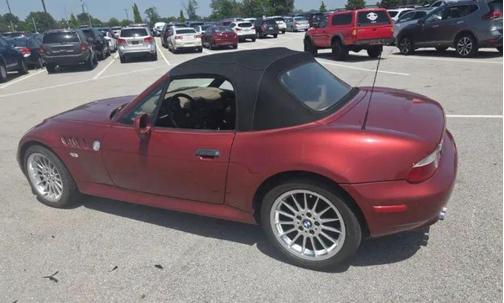 Red 2001 BMW Z3 3.0i Roadster 2D