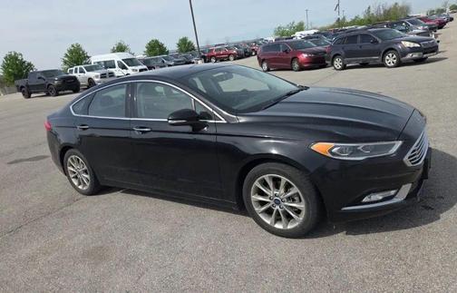 Shadow Black 2017 Ford Fusion SE