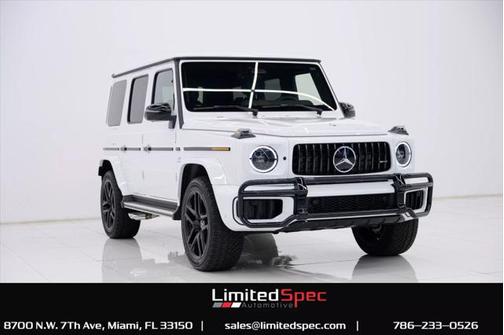 2025 Mercedes-Benz AMG G 63 AMG G 63 Sport Utility 4D