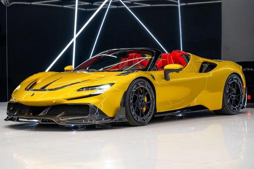 Giallo Montecarlo 2022 Ferrari SF90 Spider MANSORY