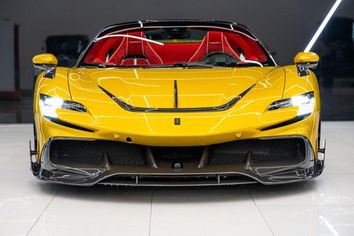 Giallo Montecarlo 2022 Ferrari SF90 Spider MANSORY