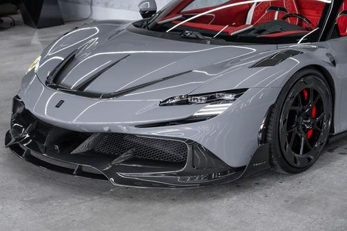 Giallo Montecarlo 2022 Ferrari SF90 Spider MANSORY