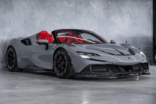 Giallo Montecarlo 2022 Ferrari SF90 Spider MANSORY