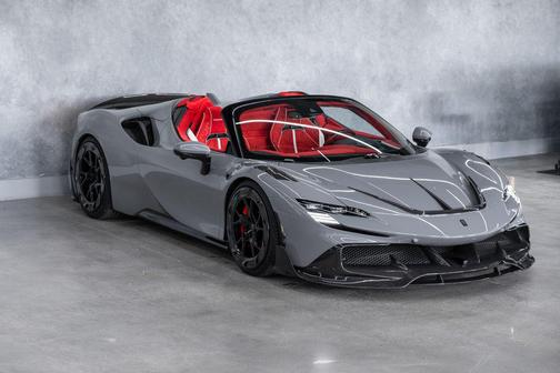 Giallo Montecarlo 2022 Ferrari SF90 Spider MANSORY