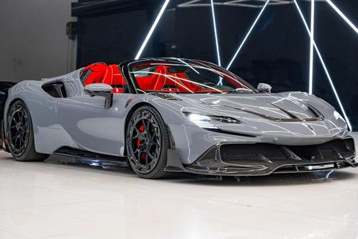 Giallo Montecarlo 2022 Ferrari SF90 Spider MANSORY