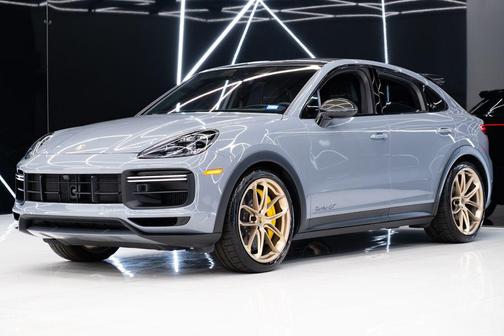 Gray 2023 Porsche Cayenne Turbo GT