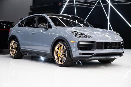 Gray 2023 Porsche Cayenne Turbo GT