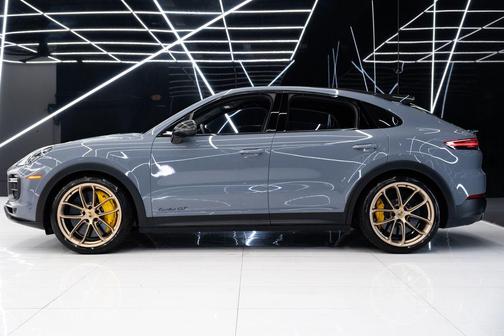 Gray 2023 Porsche Cayenne Turbo GT