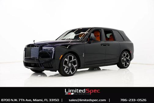 2025 Rolls-Royce Cullinan Black Badge Sport Utility 4D