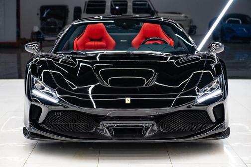 Black 2023 Ferrari F8 Spider Base