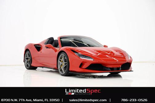 2021 Ferrari F8 Spider Spider Convertible 2D