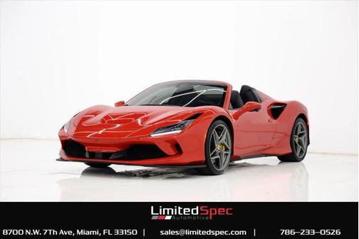 2021 Ferrari F8 Spider Spider Convertible 2D