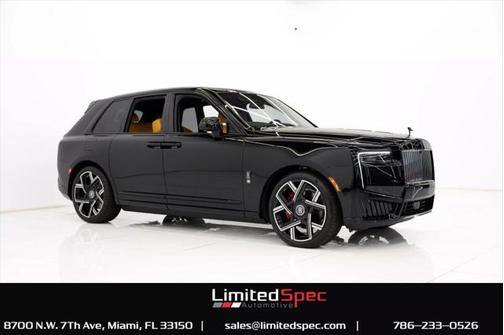 2025 Rolls-Royce Cullinan Utility 4D Black Badge AWD 6.7L V12 Turbo