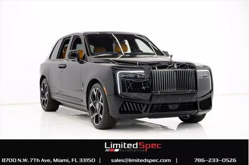 2025 Rolls-Royce Cullinan Utility 4D Black Badge AWD 6.7L V12 Turbo