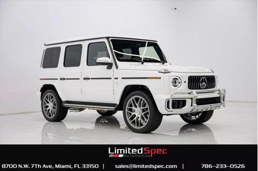 2025 Mercedes-Benz AMG G 63 AMG G 63 Sport Utility 4D