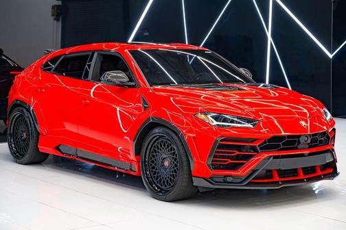Red 2021 Lamborghini Urus Graphite Capsule