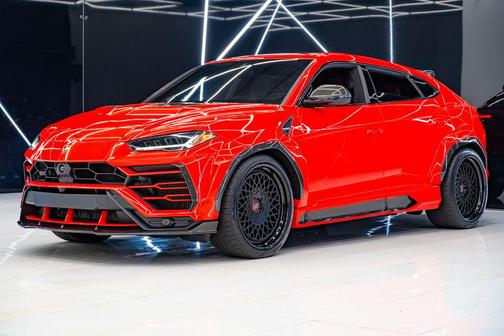 Red 2021 Lamborghini Urus Graphite Capsule