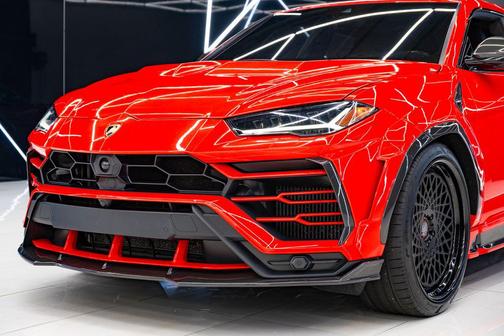 Red 2021 Lamborghini Urus Graphite Capsule