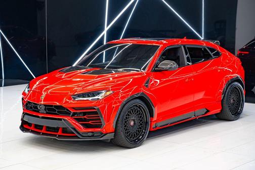 Red 2021 Lamborghini Urus Graphite Capsule
