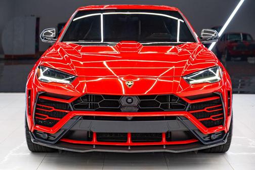 Red 2021 Lamborghini Urus Graphite Capsule