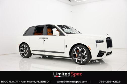 2025 Rolls-Royce Cullinan Utility 4D AWD 6.7L V12 Turbo