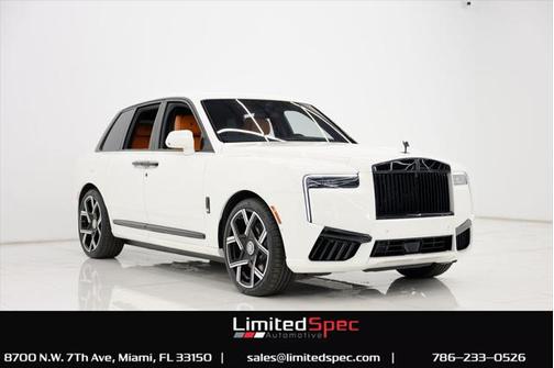 2025 Rolls-Royce Cullinan Utility 4D AWD 6.7L V12 Turbo