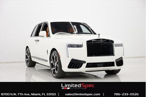 2025 Rolls-Royce Cullinan Utility 4D AWD 6.7L V12 Turbo