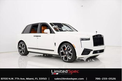2025 Rolls-Royce Cullinan Utility 4D AWD 6.7L V12 Turbo