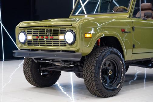 Green 1972 Ford Bronco
