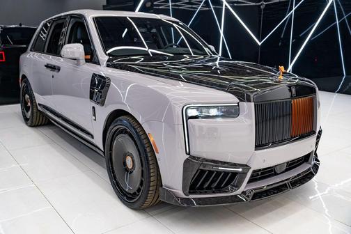 Gray 2026 Rolls-Royce Cullinan Mansory