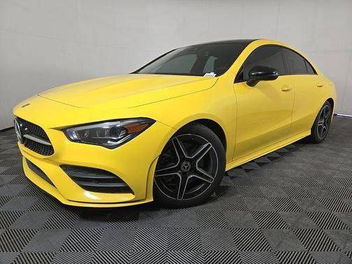 Sun Yellow 2020 Mercedes-Benz CLA 250 Base 4MATIC