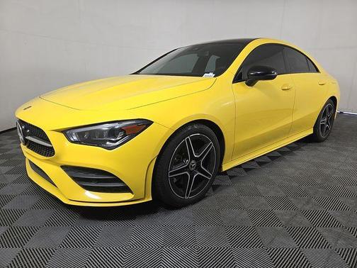 Sun Yellow 2020 Mercedes-Benz CLA 250 Base 4MATIC