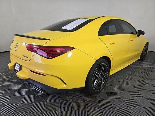 Sun Yellow 2020 Mercedes-Benz CLA 250 Base 4MATIC