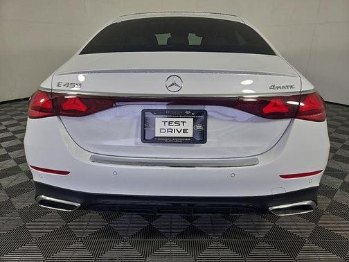 Moonlight White 2026 Mercedes-Benz E-Class E 450 4MATIC