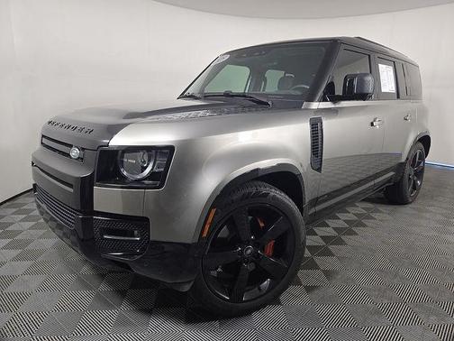 Silicon Silver 2025 Land Rover Defender P400 X