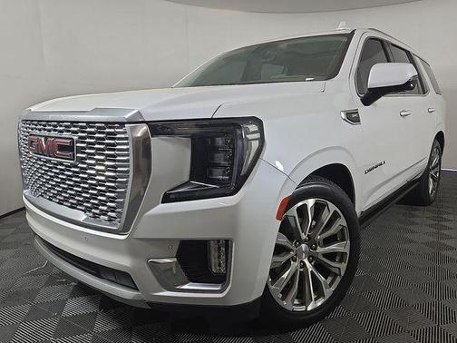 White Frost Tri-Coat 2021 GMC Yukon Denali