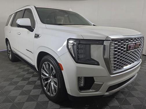 White Frost Tri-Coat 2021 GMC Yukon Denali